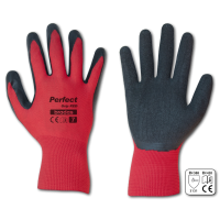 Рукавички захисні PERFECT GRIP RED латекс, розмір 9, RWPGRD9